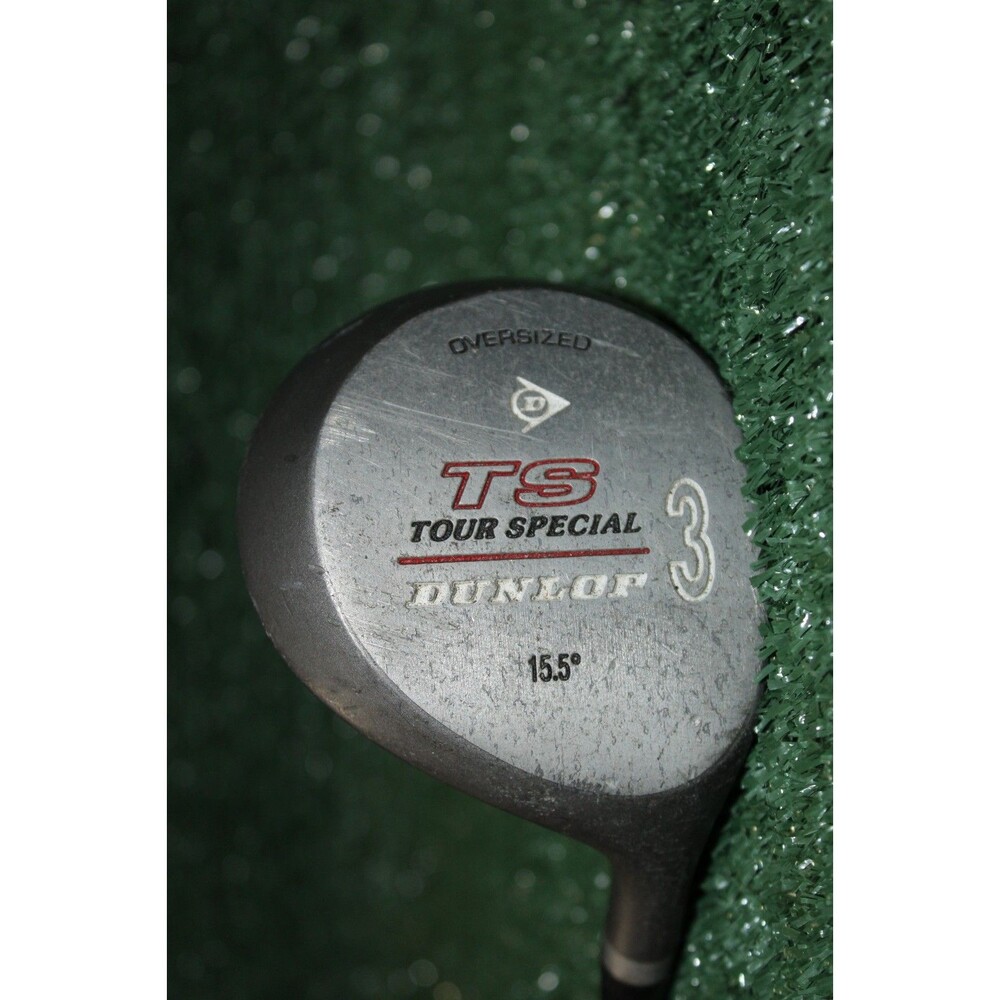 Dunlop TS Tour Special 15.5 Degree Oversized 3 Wood Steel Shaft RH Golf Club